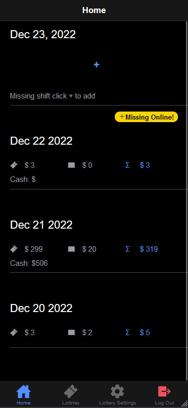 Lotto Tracker